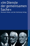 Cover: &raquo;Im Dienste der gemeinsamen Sache&laquo; - Suhrkamp