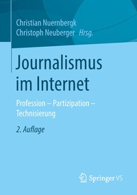 Abbildung von: Journalismus im Internet - Springer VS