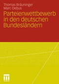 Bild: Parteienwettbewerb in den deutschen Bundesländern - VS Verlag für Sozialwissenschaften