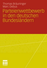 Bild: Parteienwettbewerb in den deutschen Bundesländern - VS Verlag für Sozialwissenschaften