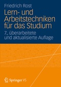 Cover: Lern- und Arbeitstechniken f&uuml;r das Studium - VS Verlag f&uuml;r Sozialwissenschaften