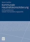 Bild: Kommunale Haushaltskonsolidierung - VS Verlag für Sozialwissenschaften