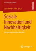 Cover: Soziale Innovation und Nachhaltigkeit - Springer VS