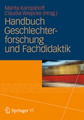 Cover: Handbuch Geschlechterforschung und Fachdidaktik - VS Verlag f&uuml;r Sozialwissenschaften