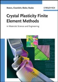 Cover: Crystal Plasticity Finite Element Methods - Wiley-VCH