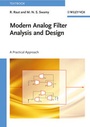 Cover: Modern Analog Filter Analysis and Design - Wiley-VCH