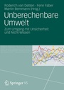 Cover: Unberechenbare Umwelt - Springer VS