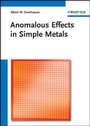 Cover: Anomalous Effects in Simple Metals - Wiley-VCH