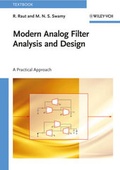 Cover: Modern Analog Filter Analysis and Design - Wiley-VCH