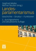 Cover: Landesparlamentarismus - VS Verlag f&uuml;r Sozialwissenschaften