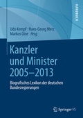 Cover: Kanzler und Minister 2005 - 2013 - Springer VS