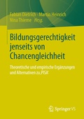 Cover: Bildungsgerechtigkeit jenseits von Chancengleichheit - Springer VS