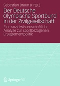 Cover: Der Deutsche Olympische Sportbund in der Zivilgesellschaft - Springer VS