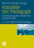 Cover: Klassiker der P&auml;dagogik - VS Verlag f&uuml;r Sozialwissenschaften