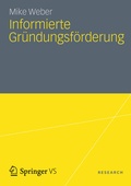 Cover: Informierte Gr&uuml;ndungsf&ouml;rderung - Springer VS
