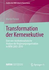 Bild: Transformation der Kernexekutive - Springer VS