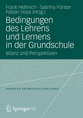 Cover: Bedingungen des Lehrens und Lernens in der Grundschule - VS Verlag f&uuml;r Sozialwissenschaften