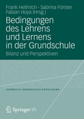 Cover: Bedingungen des Lehrens und Lernens in der Grundschule - VS Verlag f&uuml;r Sozialwissenschaften