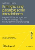 Cover: Erm&ouml;glichung p&auml;dagogischer Interaktionen - Springer VS
