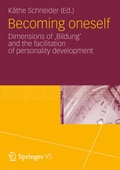 Cover: Becoming oneself - VS Verlag f&uuml;r Sozialwissenschaften