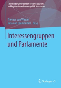 Bild: Interessengruppen und Parlamente - Springer VS