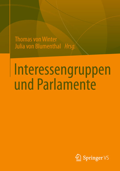 Abbildung von: Interessengruppen und Parlamente - Springer VS