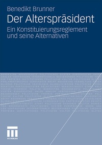 Enlarge image Cover: Der Alterspräsident - VS Verlag für Sozialwissenschaften