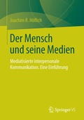Cover: Der Mensch und seine Medien - Springer VS