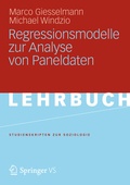 Cover: Regressionsmodelle zur Analyse von Paneldaten - VS Verlag f&uuml;r Sozialwissenschaften