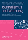 Cover: Journalismus und Werbung - VS Verlag f&uuml;r Sozialwissenschaften