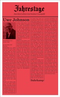 Cover: Jahrestage 2 - Suhrkamp