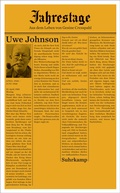 Cover: Jahrestage 3 - Suhrkamp