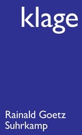 Cover: Klage - Suhrkamp