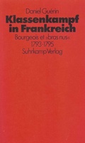 Cover: Klassenkampf in Frankreich - Suhrkamp