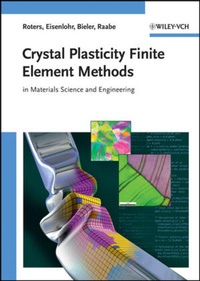 Enlarge image Cover: Crystal Plasticity Finite Element Methods - Wiley-VCH