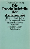 Cover: Die Produktivit&auml;t der Antinomie - Suhrkamp