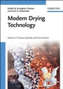 Cover: Modern Drying Technology - Wiley-VCH
