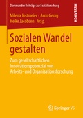 Cover: Sozialen Wandel gestalten - Springer VS