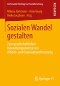 Cover: Sozialen Wandel gestalten - Springer VS