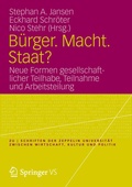 Cover: B&uuml;rger. Macht. Staat? - Springer VS