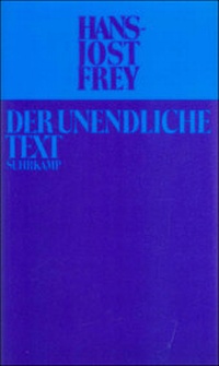 Enlarge image Cover: Der unendliche Text - Suhrkamp