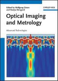 Enlarge image Cover: Optical Imaging and Metrology - Advanced Technologies - Wiley-VCH