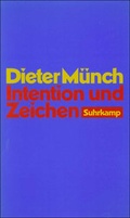 Cover: Intention und Zeichen - Suhrkamp
