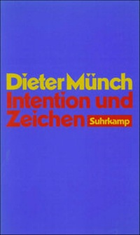 Enlarge image Cover: Intention und Zeichen - Suhrkamp