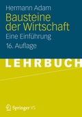 Cover: Bausteine der Wirtschaft - Springer VS