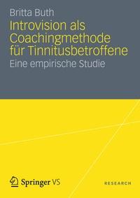 Bild: Introvision als Coachingmethode für Tinnitusbetroffene - VS Verlag für Sozialwissenschaften