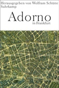 Cover: Adorno in Frankfurt - Suhrkamp