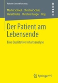 Cover: Der Patient am Lebensende - Springer VS