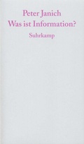 Cover: Was ist Information? - Suhrkamp