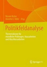 Enlarge image Cover: Politikfeldanalyse Im Studium - Springer